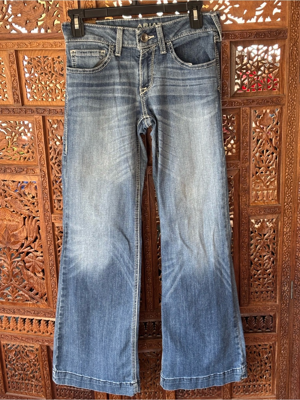 Ariat Women's Light Blue Flare Jeans